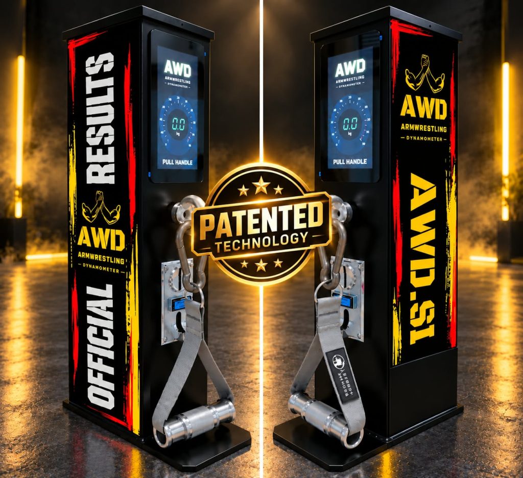 AWD Armwrestling dynamometer official